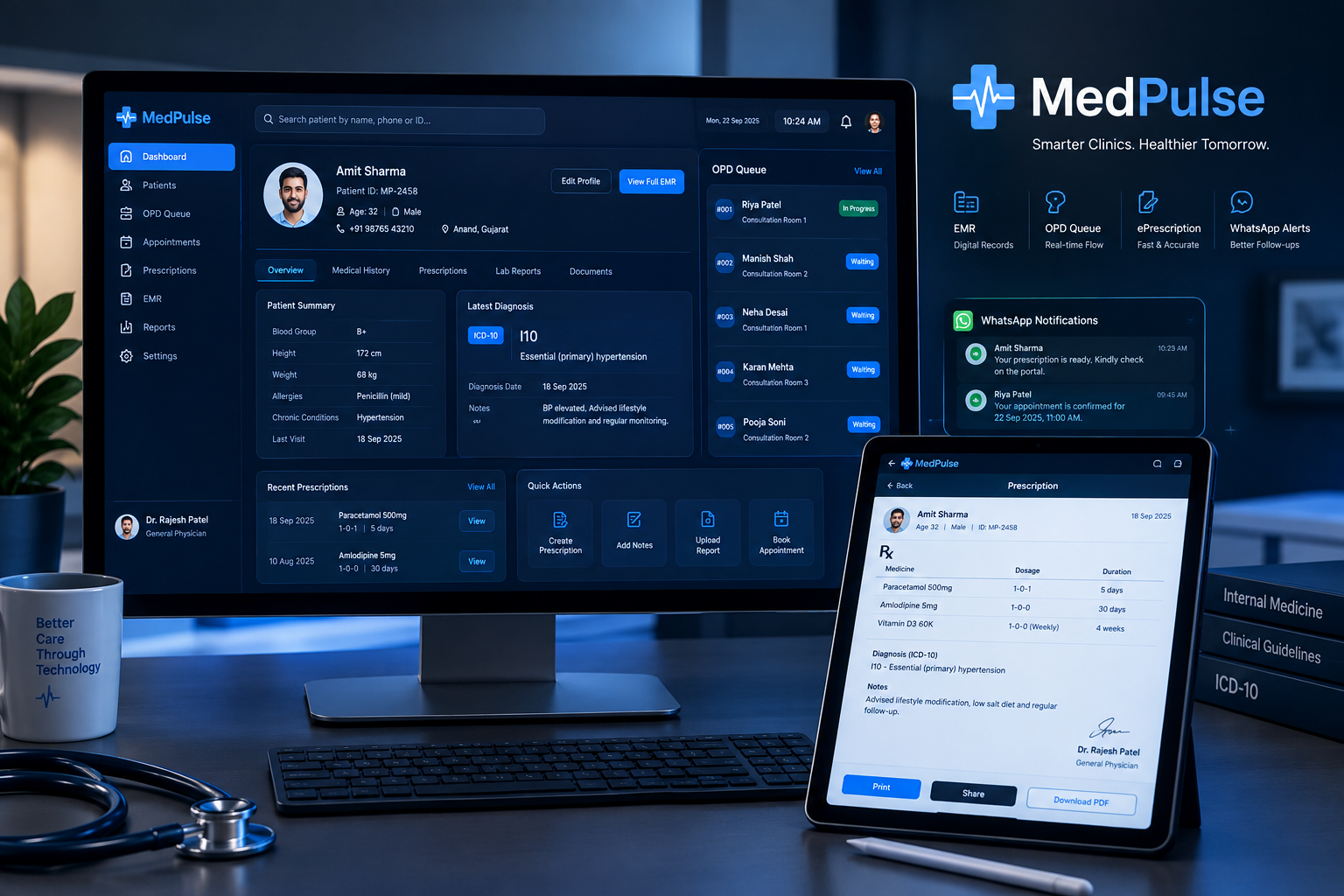 MedPulse OPD Clinic & EMR Suite